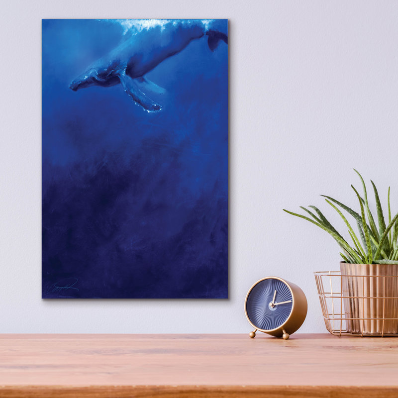 «Humpback Song» par Robert Campbell, H 16 po x l 12 po x P 0,13 po