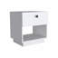 Table de chevet, tiroir, tablette ouverte, table de chevet-97765378