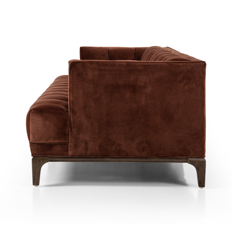 Dylan Sofa, Sienna Brown, Surrey Auburn Velvet