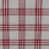Red Plaid Linen