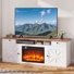 Meuble télé 70 po avec foyer électrique Rosan