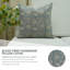 Coussin à motif de fleurs fabriqué à la main Fabividine-111113671-111113666