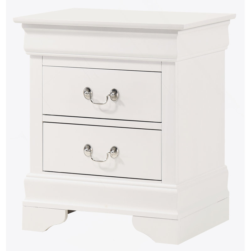 Table de chevet Glory Furniture Louisphillipe G02190-N, blanc