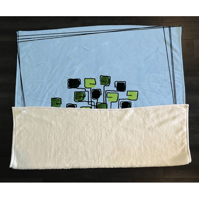 Throw Blanket, 51" W x 60" L