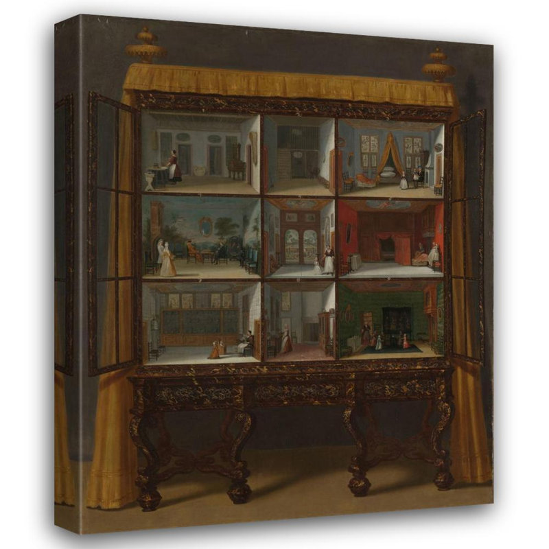 "Dolls' House of Petronella Oortman" by  Jacob Appel - Gallery Wrap Canvas Wall Art, 40" H x 28" W