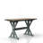 X Based Counter Height Casual Dining Table