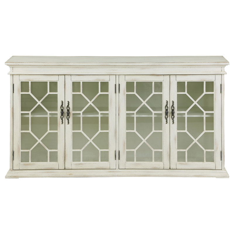 Buffet de 60 po Bristol, Blanc