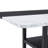 Table And Chair Set.71*35.4 Inch  And  Spliced Dining Table With Storage Function In The Middle Of The Table Legs.Paired With 6  Artificial PU Chairs With Curved Widened Cushion Design.-1168618681-1162334863