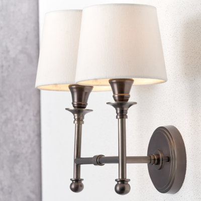 Acalia Solid Brass Armed Sconce