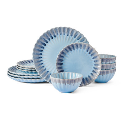 Pfaltzgraff Lucinda 12-Piece Dinnerware Set, Service For 4