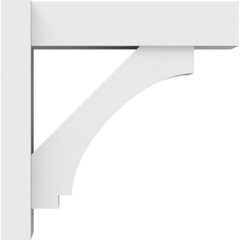 Persienne en PVC de qualité architecturale Imperial, L 7 po, H 16 po x P 16 po