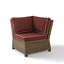 Ensemble de conversation modulaire avec coussins Leandra-758815700