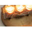 Plastic / Acrylic Tabletop Tealight Holder with Candle Included