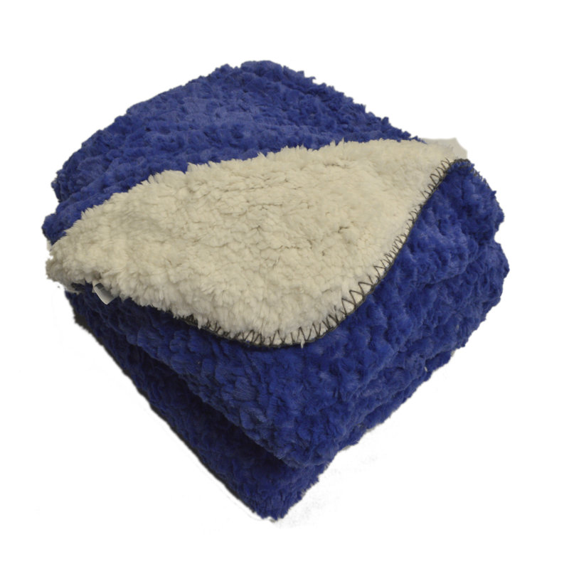 Jeté à deux faces, Bleu