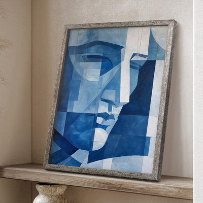 ABSTRACT Series Lxxxxi, reproduction encadrée - bois massif