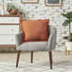 Porter Square Cotton Pillow Cover and Insert