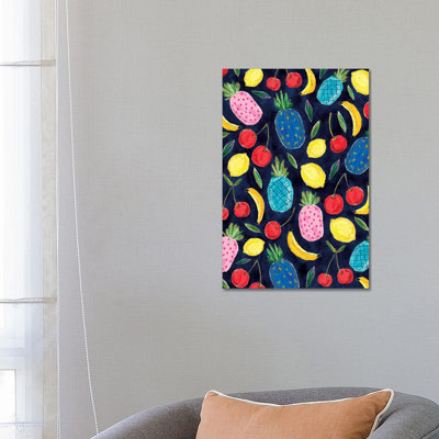 «Fruit Party» par Joy Ting - peinture sur toile tendue