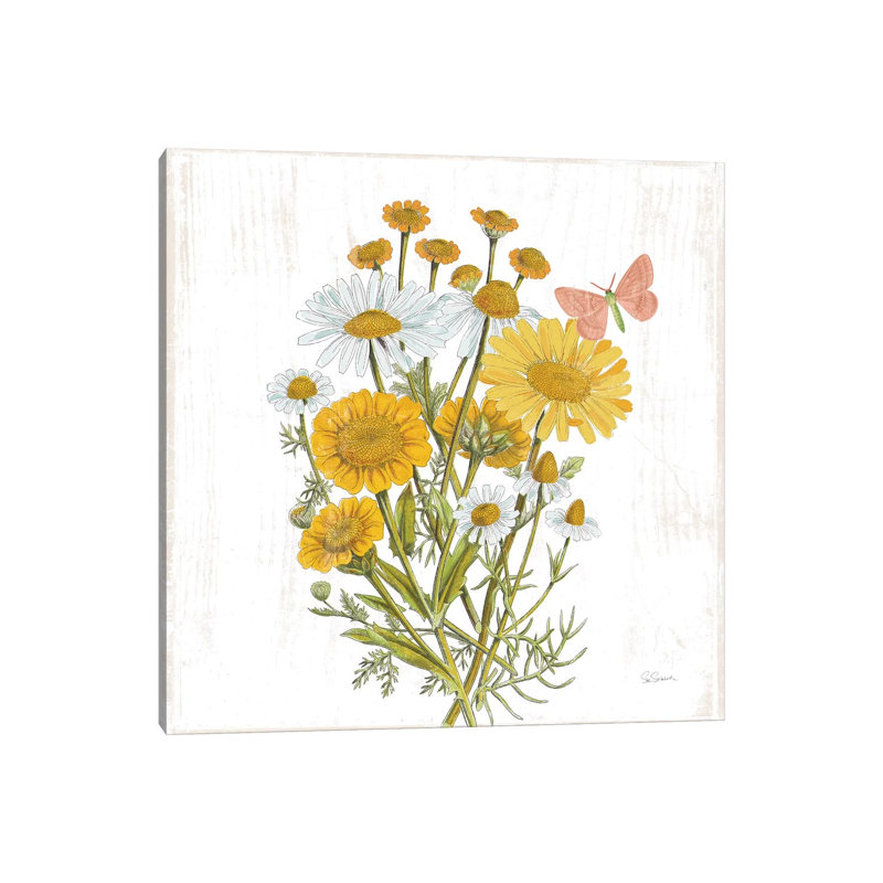 Barn Flowers X SQ by Sue Schlabach - Print on Canvas, Wrapped Canvas, 66.04cm H x 66.04cm W x 3.81cm D