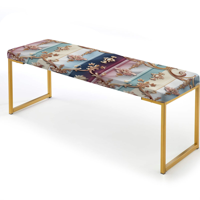 Banc rayé royal à motif étreinte Royal