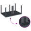 vidaXL Garden Dining Set 7 pcs Anthracite Polt rattan-668525326-668525327