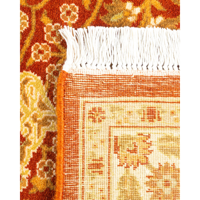Classic One-of-a-Kind 3' 2" X 12' 4" Hand Knotted Area Rug