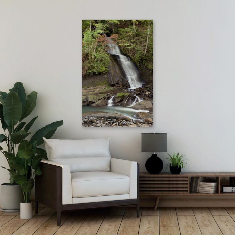 Hokkaido Waterfall # 6 - Photographie, Japon, Asie, art, H 36 po x l 24 po