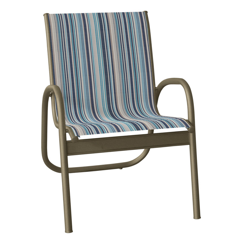 Fauteuil de patio Gardenella, Bois de plage texturé, Vigne