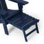 Chaise Adirondack d'extérieur réglable et pliante avec porte-gobelet et repose-pieds dissimulé-1803399233