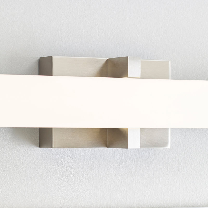 Ellis 1 - Light LED Bath Bar, Satin Nickel
