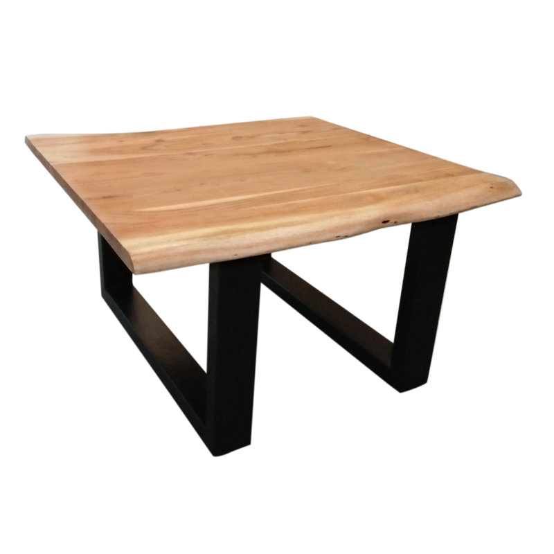 Pamela Sled Coffee Table, H45 x W80 x D80cm