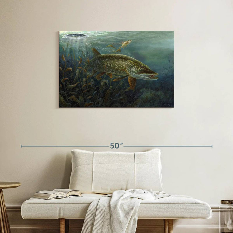 Brampt Ice Pike, 24" H x 36" W