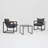 Blazewood 2 - Person Seating Group with Cushions-897125536