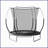 8FT Springfree No Gap Trampoline- Black-124620225