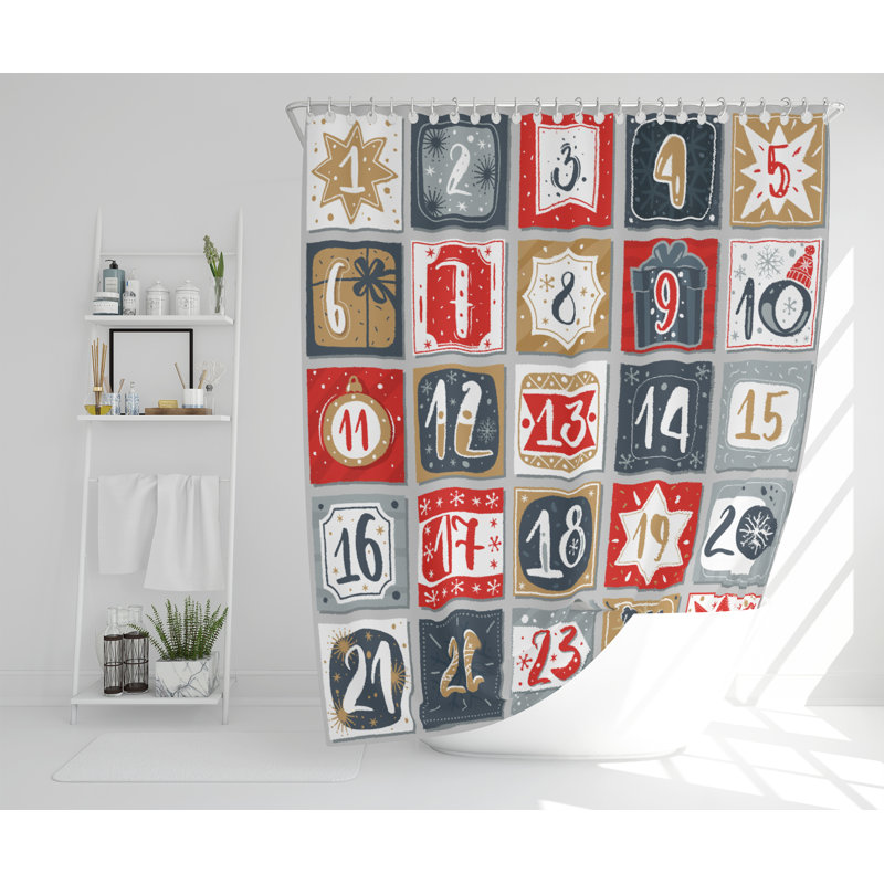 Johannes Polyester Shower Curtain Set