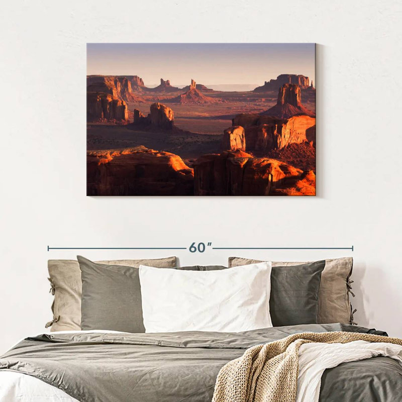 Alvord Radiant Monument Valley, H 30 po x l 45 po
