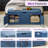 42" Shoe Storage Bench with Cushion, Lift Top, 3 Doors, Adjustable Shelf-592526227