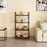 Landrienne 47.2" H x 23.6" W Etagere 4-Shelf Bookcase