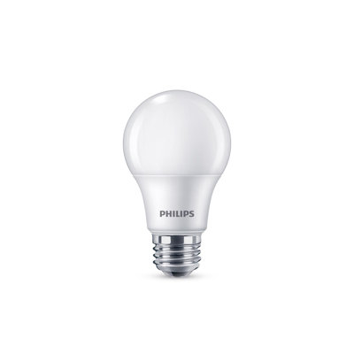Philips A19 E26 (Medium) LED Bulb Daylight 100 Watt Equivalence 4 pk