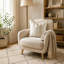 Ensemble de 2 housses de coussins décoratifs, housse de coussin texturée à rayures douces