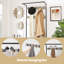 Portemanteau avec banc et rangement pour chaussures-1816686699