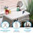 20'' Rectangular Adjustable Folding Table-12107811
