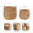 Two-Piece Woven Storage Basket Set-136162986