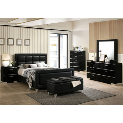 Ensemble de chambre à coucher configurable Arosh