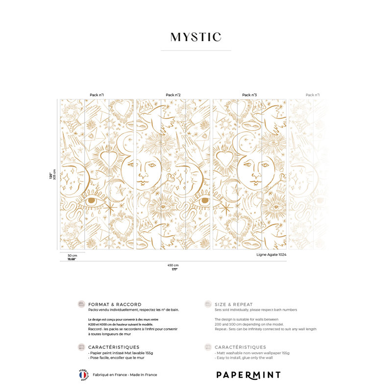 Mystic Pack 1, 2 et 3, Doré