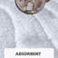 Tapis pour salle de bain en microfibre avec envers antidérapant Gagetown-1893705686-1893705695