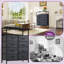 Stefie 8 Drawer Chest of Drawers,80Cm W Bedroom Drawers-727562232