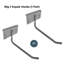 2 crochets Universal Universal Slatwall