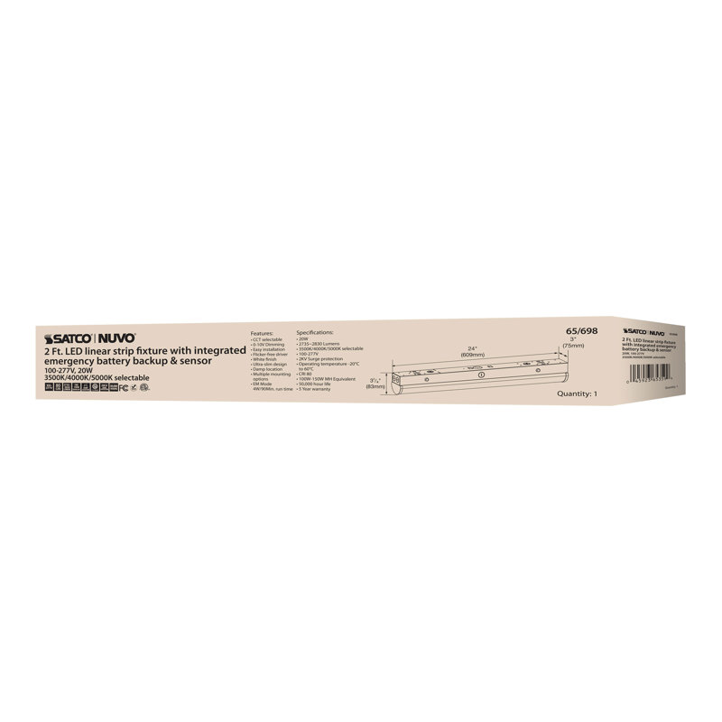 Dimmable Strip Ceiling Light