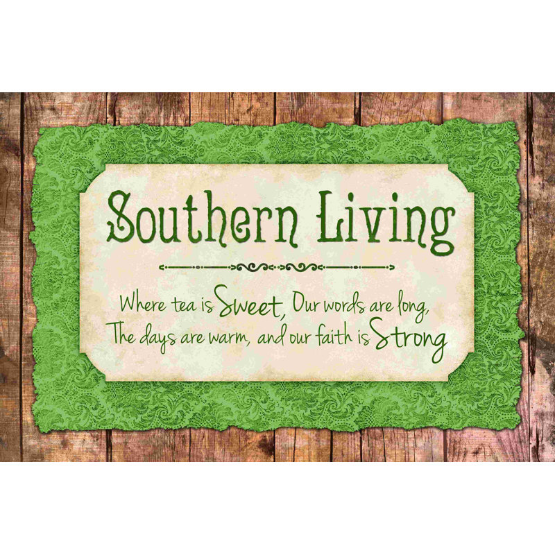 Southern Comfort - Impression sur toile tendue, L 48 po x H 32 po