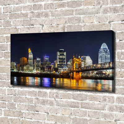 Ohio River At Night - Print